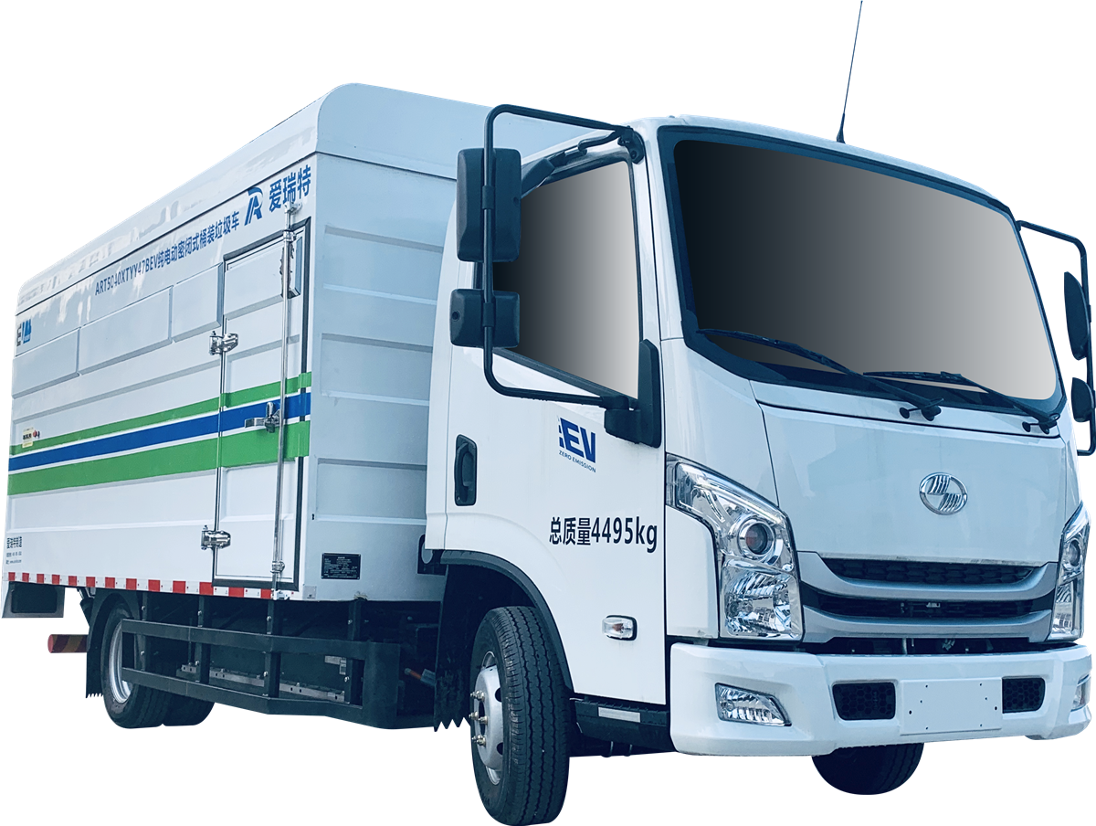 Ruibao Y47 pure electric closed barreled garbage truck